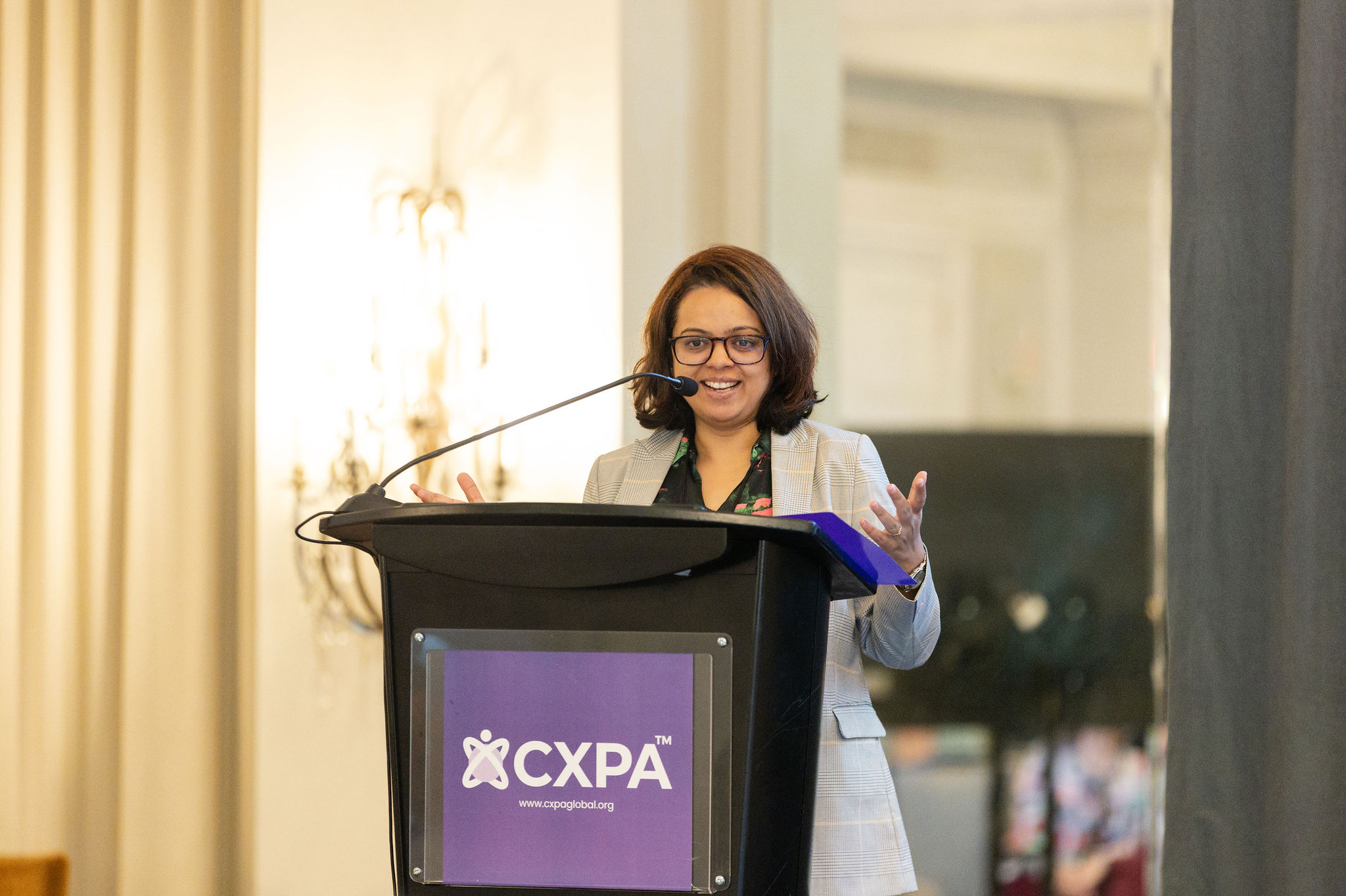 CXPA members participating in a professional event