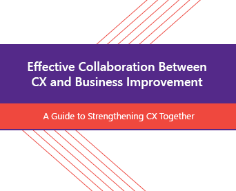 Effective Collaboration Between CX and Business Improvement: A Guide to Strengthening CX Together