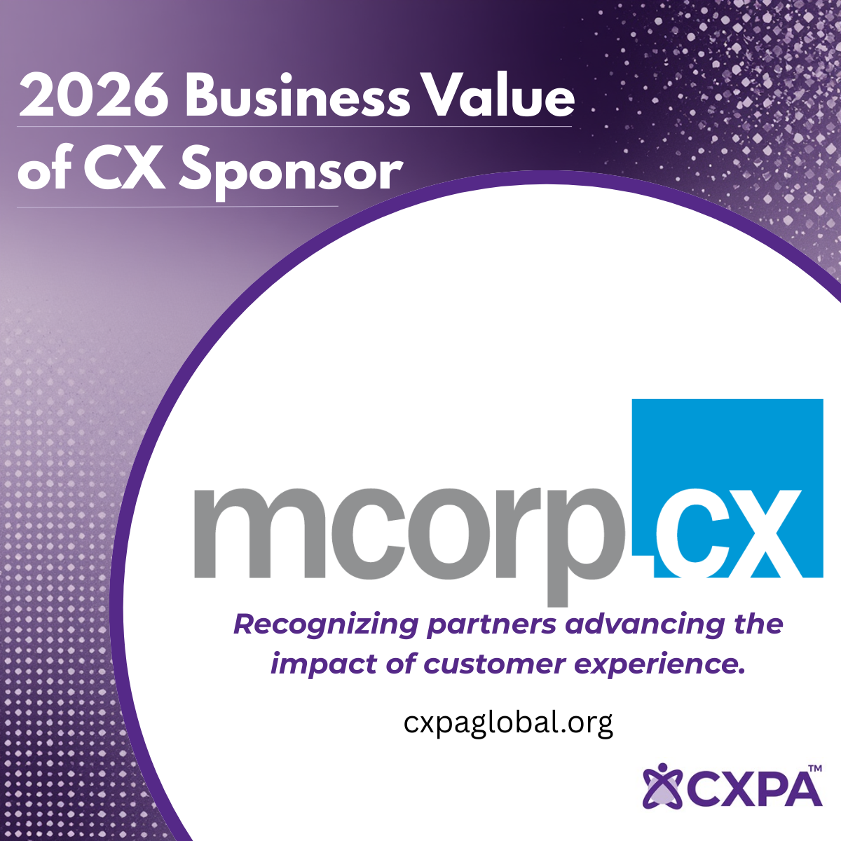 Business Value of CX - MCorpCX